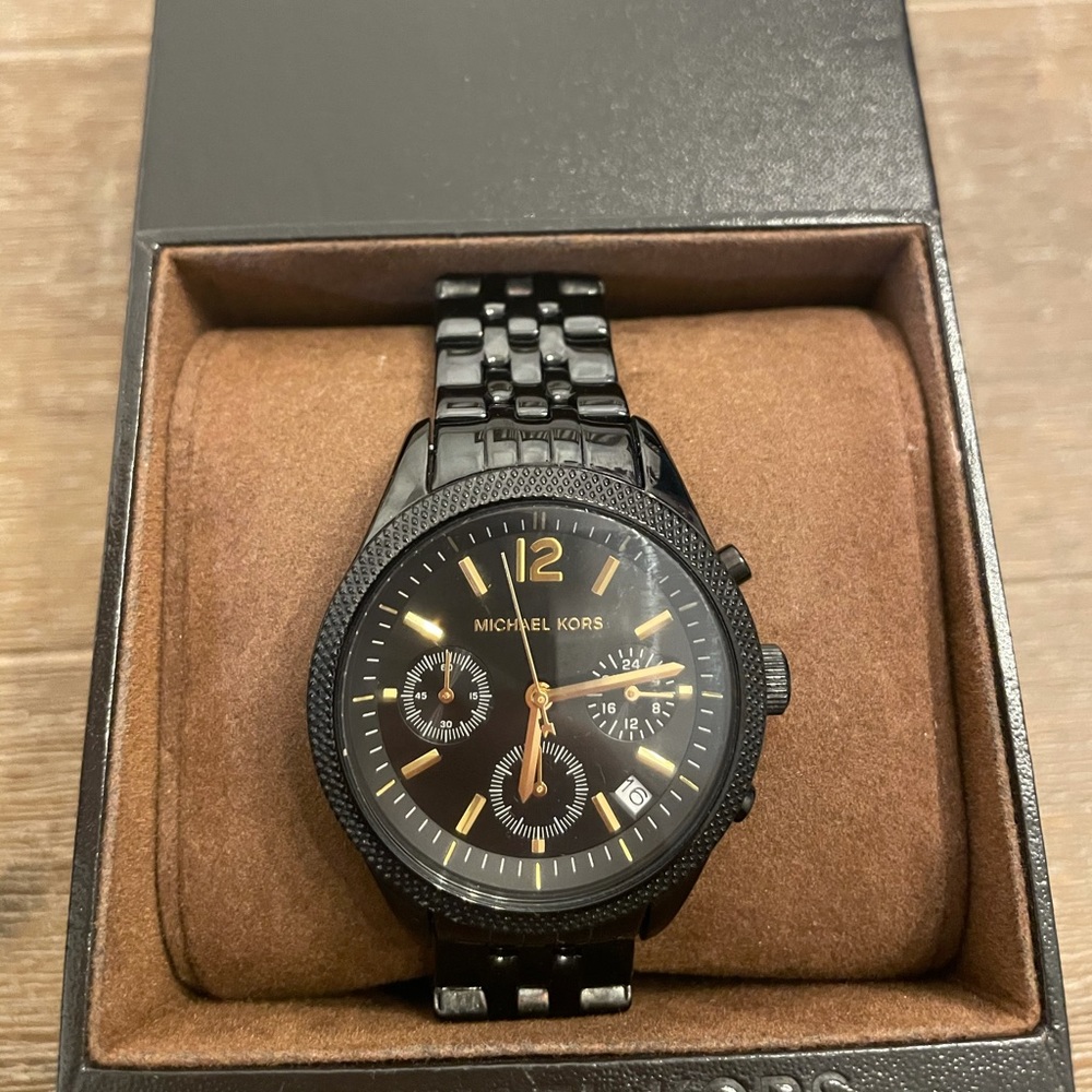 Women’s Black Michaels Kors Watch